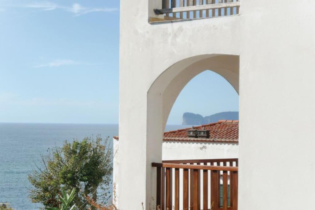 Terrazza Vista Mare 3 Camere 2 Bagni Альгеро Экстерьер фото